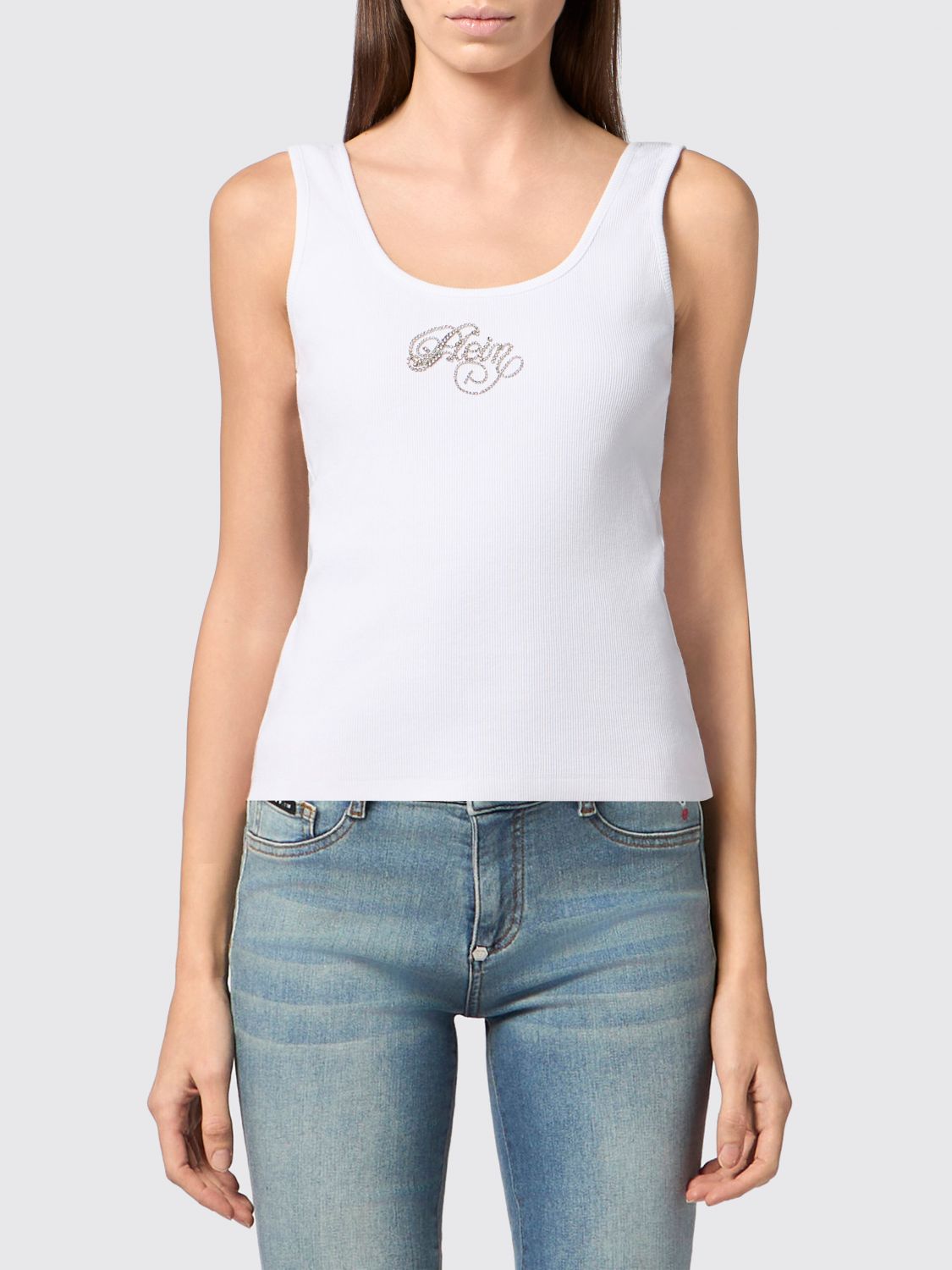 PHILIPP PLEIN Top Donna colore Bianco