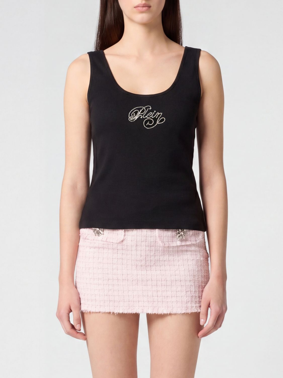 PHILIPP PLEIN Top Donna colore Nero