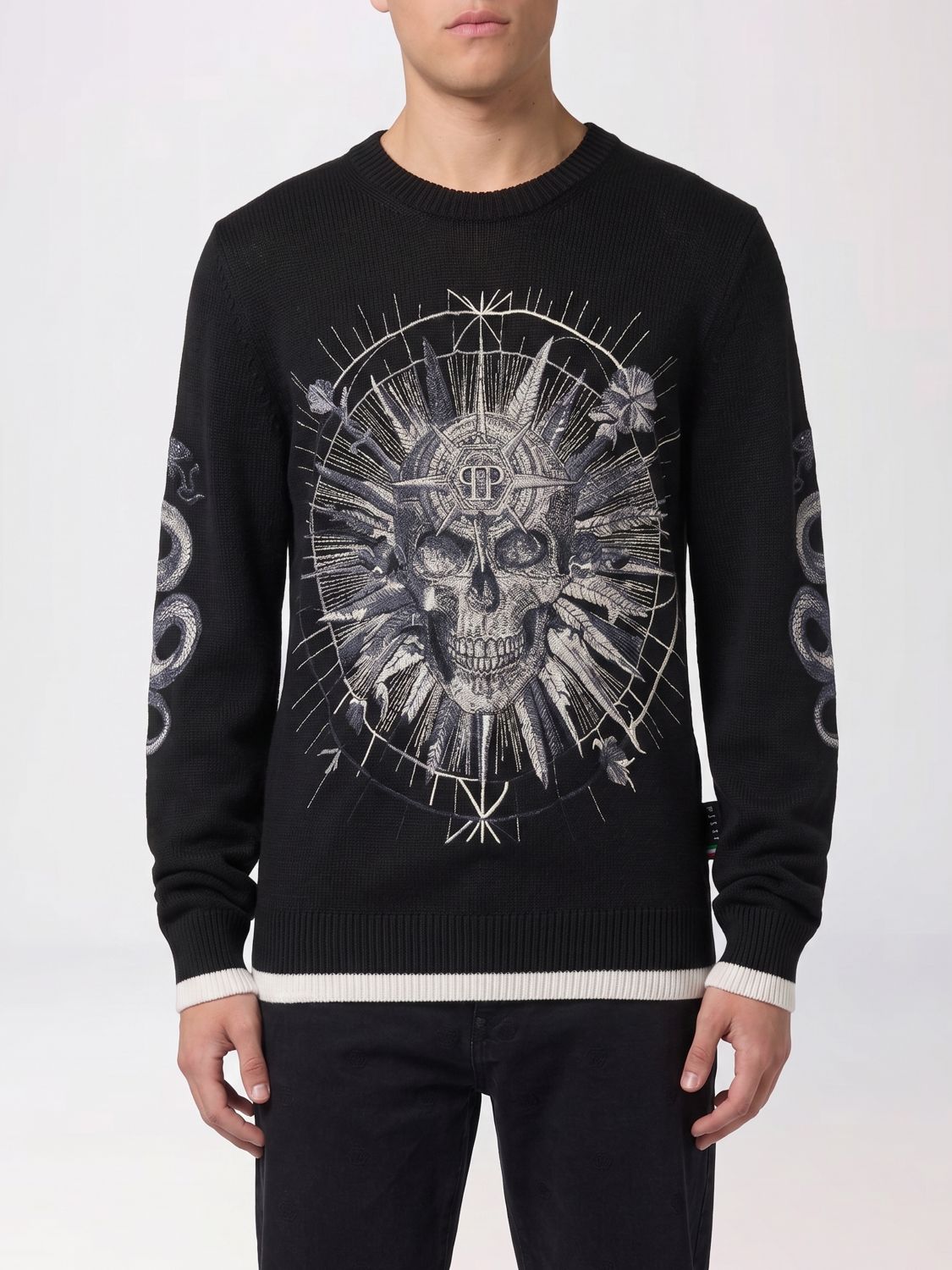 PHILIPP PLEIN Sweater Men color Black