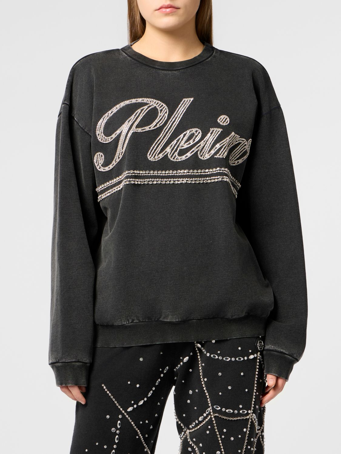 PHILIPP PLEIN Sweatshirt Woman color Black
