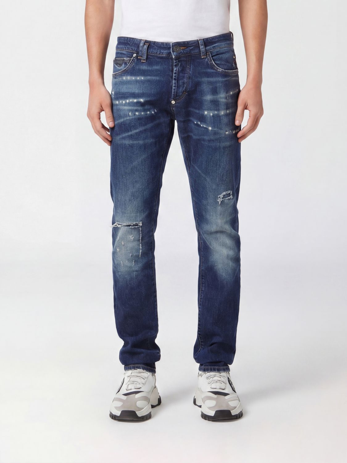 PHILIPP PLEIN Jeans Men color Blue