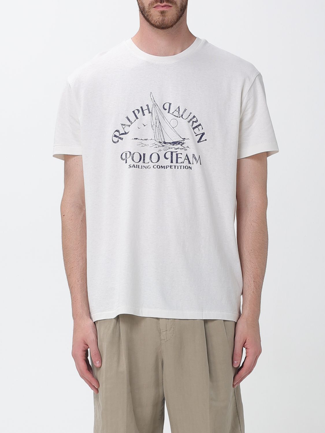 POLO RALPH LAUREN Bedrucktes Baumwoll-T-Shirt