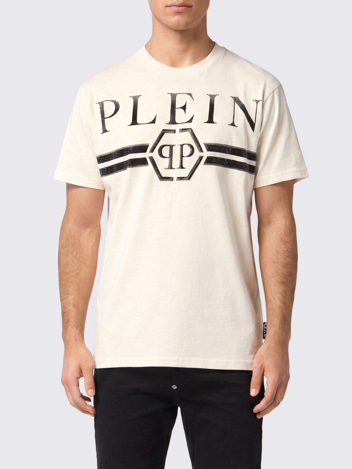 PHILIPP PLEIN T-shirt in cotone con logo