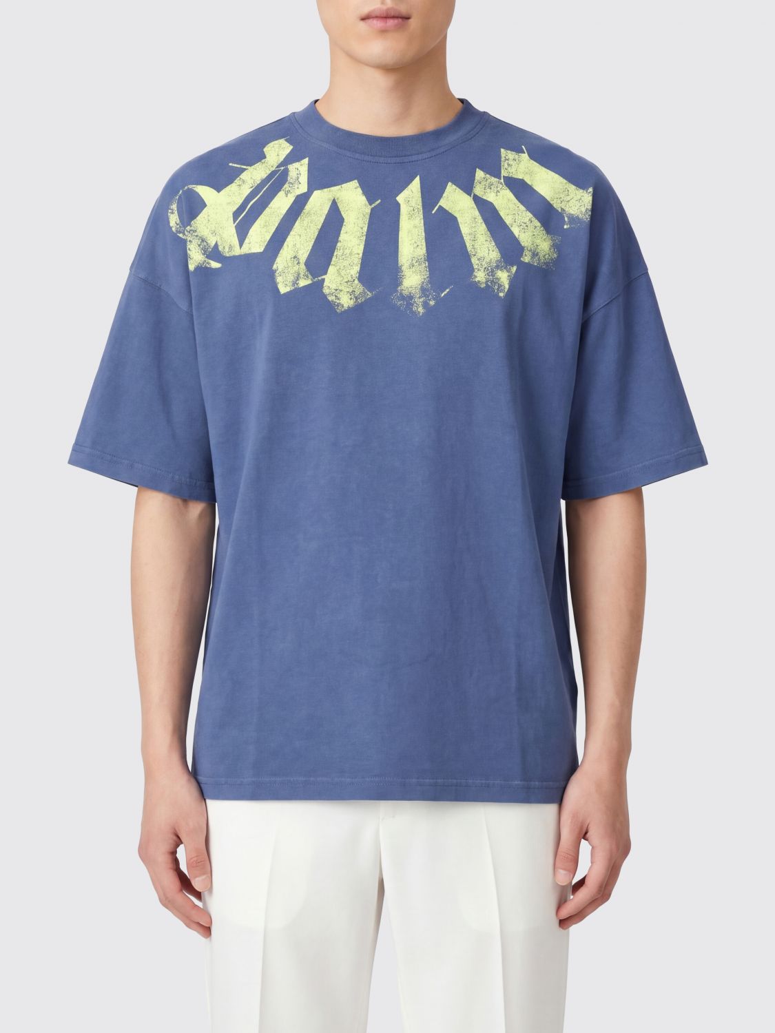 PALM ANGELS T-Shirt Men color Blue