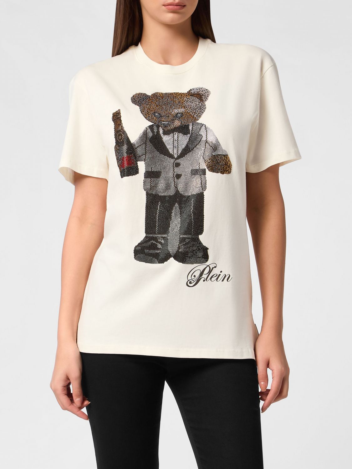 PHILIPP PLEIN T-Shirts Donna colore Bianco