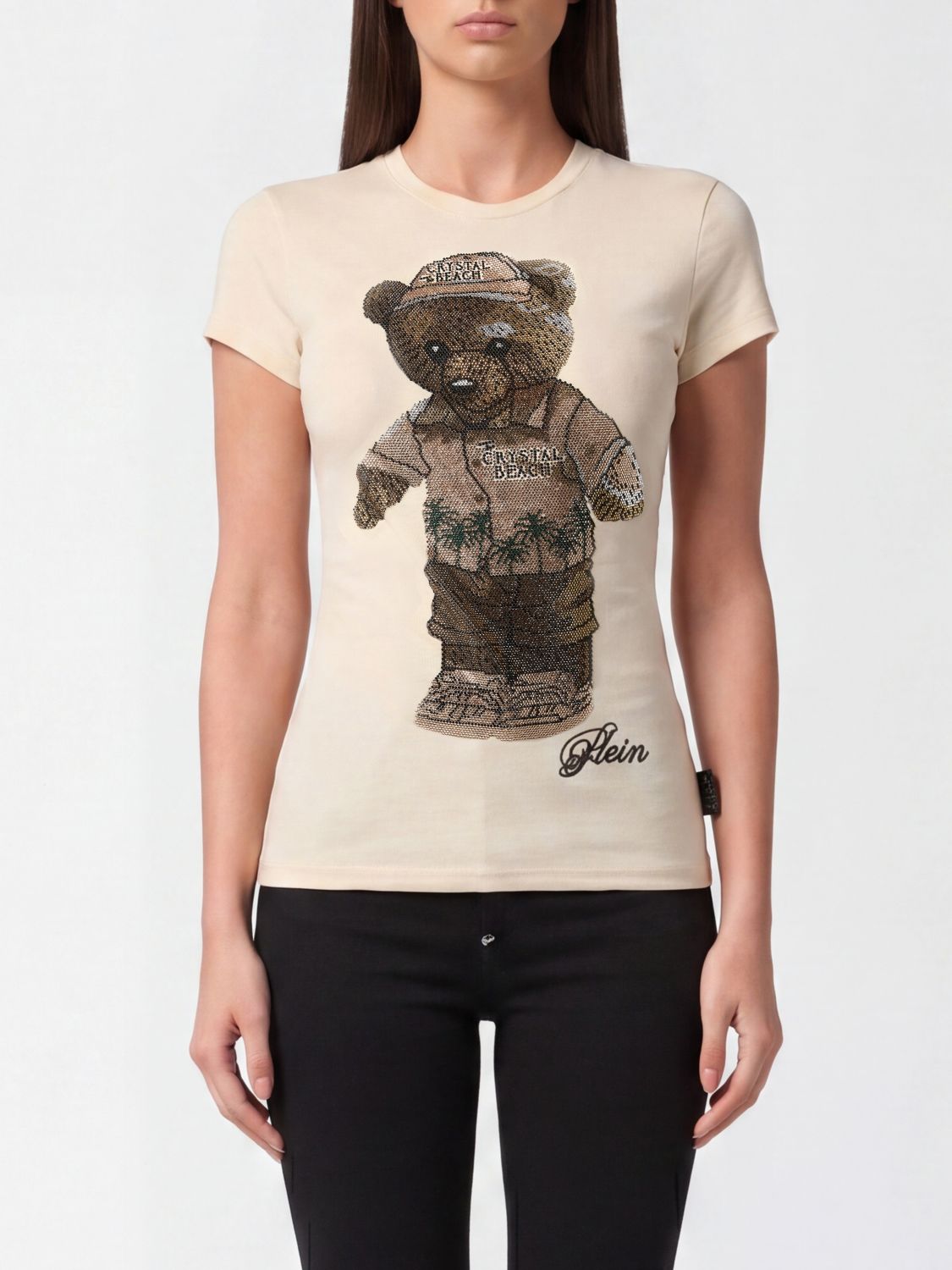 PHILIPP PLEIN T-Shirt Woman color Beige