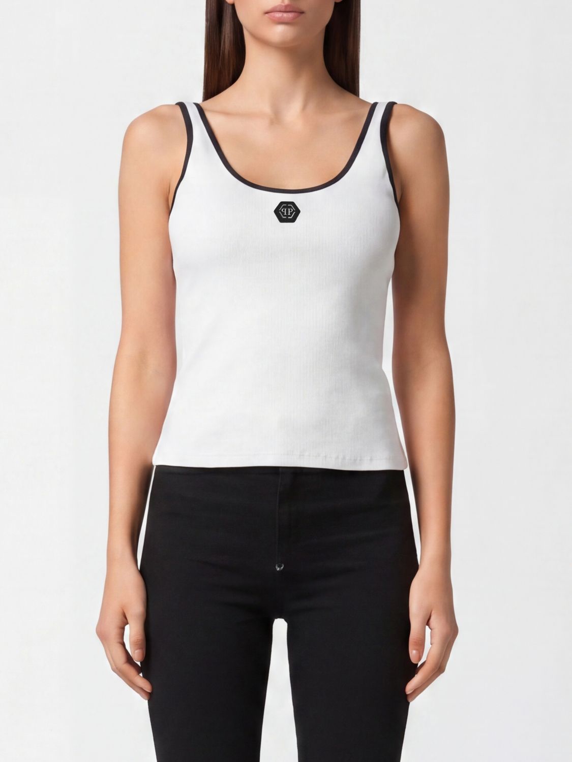 PHILIPP PLEIN Top Donna colore Bianco