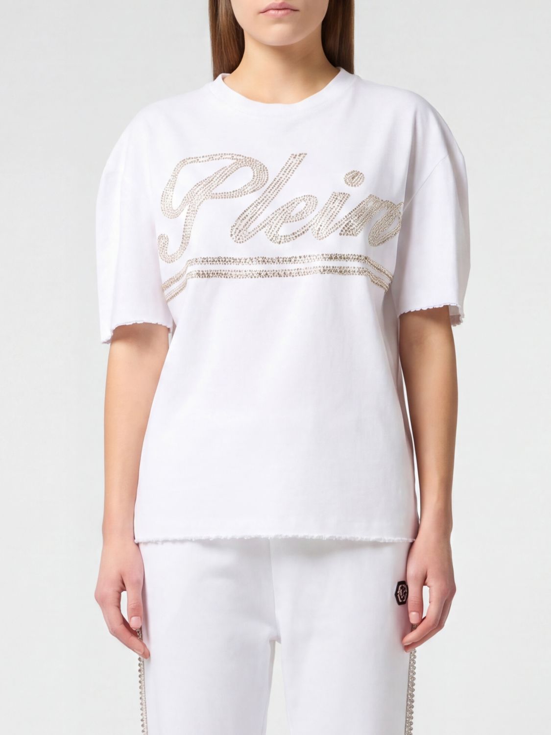 PHILIPP PLEIN T-Shirts Donna colore Bianco
