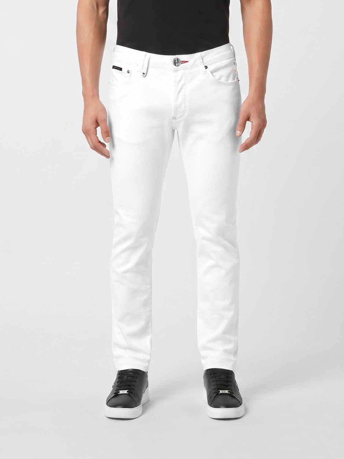 PHILIPP PLEIN Slim Fit Jeans aus Denim