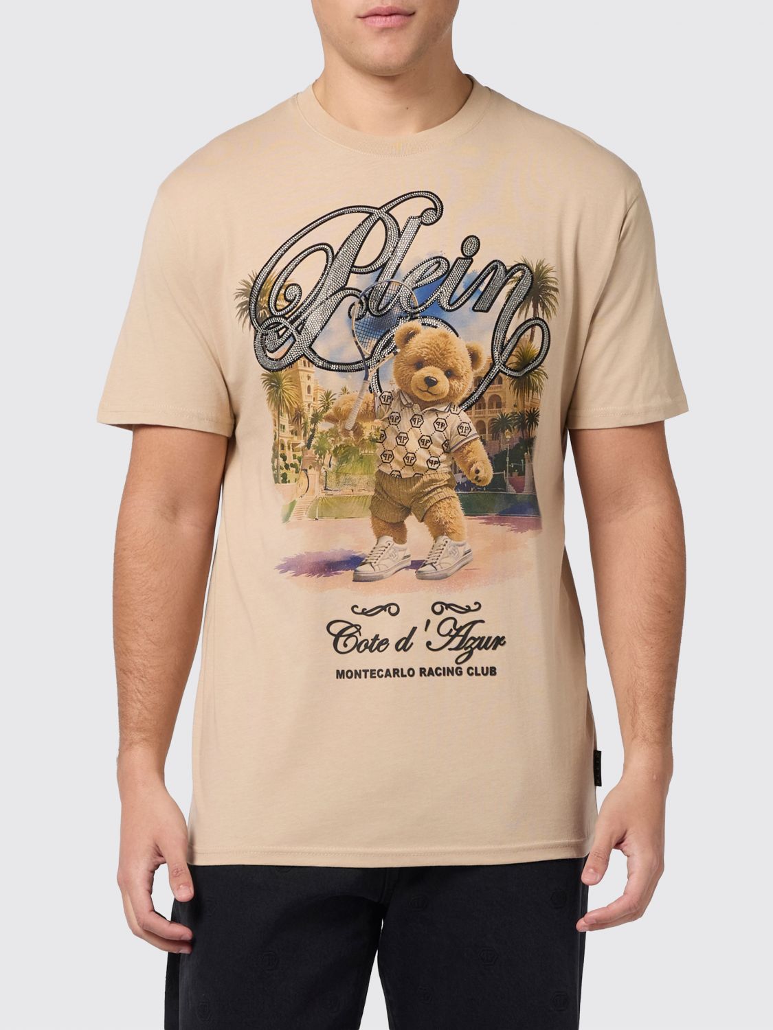 PHILIPP PLEIN T-Shirt Men color Beige