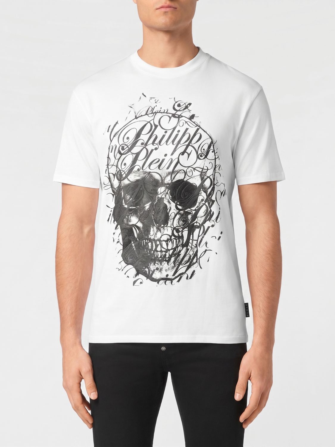 PHILIPP PLEIN T-shirt in cotone Skull