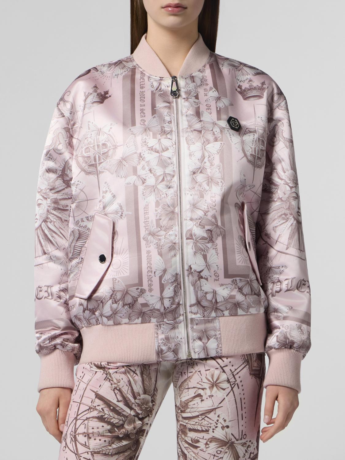 PHILIPP PLEIN Jacket Woman color Fuchsia