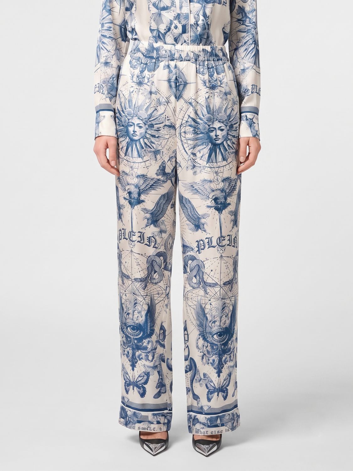 PHILIPP PLEIN Pants Woman color Turquoise