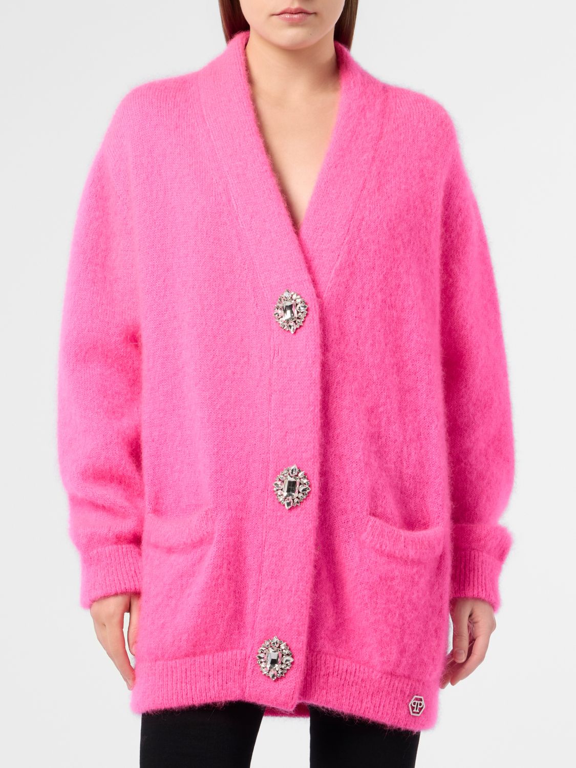 PHILIPP PLEIN Cardigan Donna colore Fragola