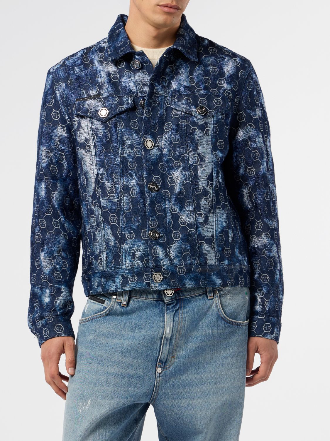 PHILIPP PLEIN Giacca Uomo colore Blue Navy