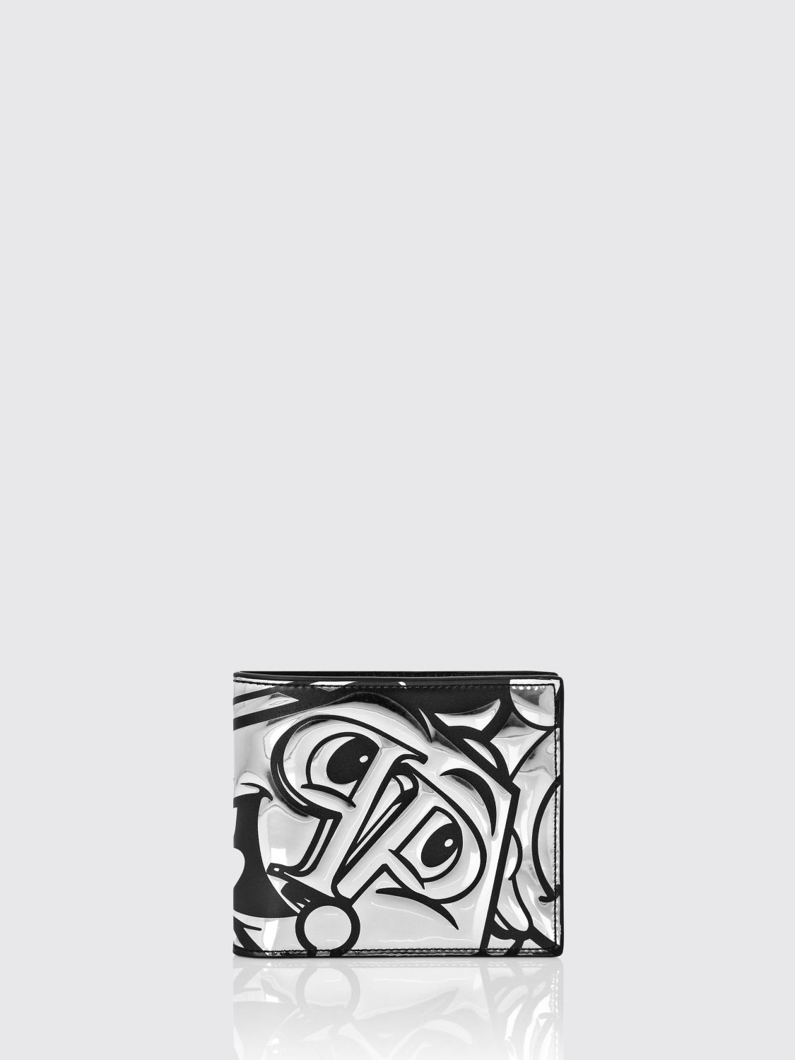 PHILIPP PLEIN Smile calfskin wallet