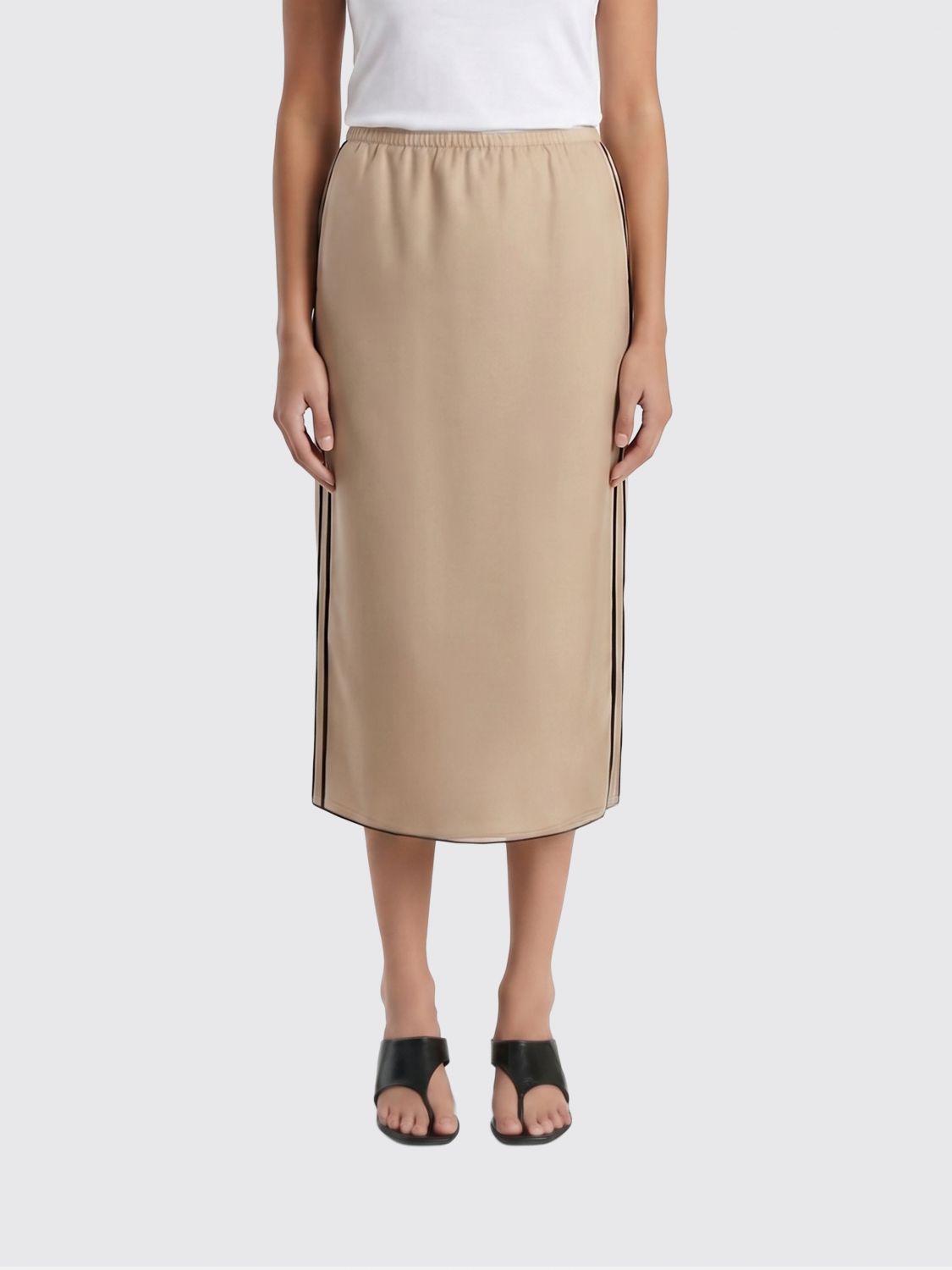 Khaite KHAITE Midi Skirt in Silk　KHAITE シルクミディスカート