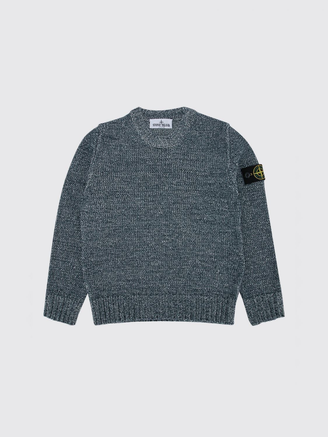 STONE ISLAND JUNIOR Maglia girocollo in cotone