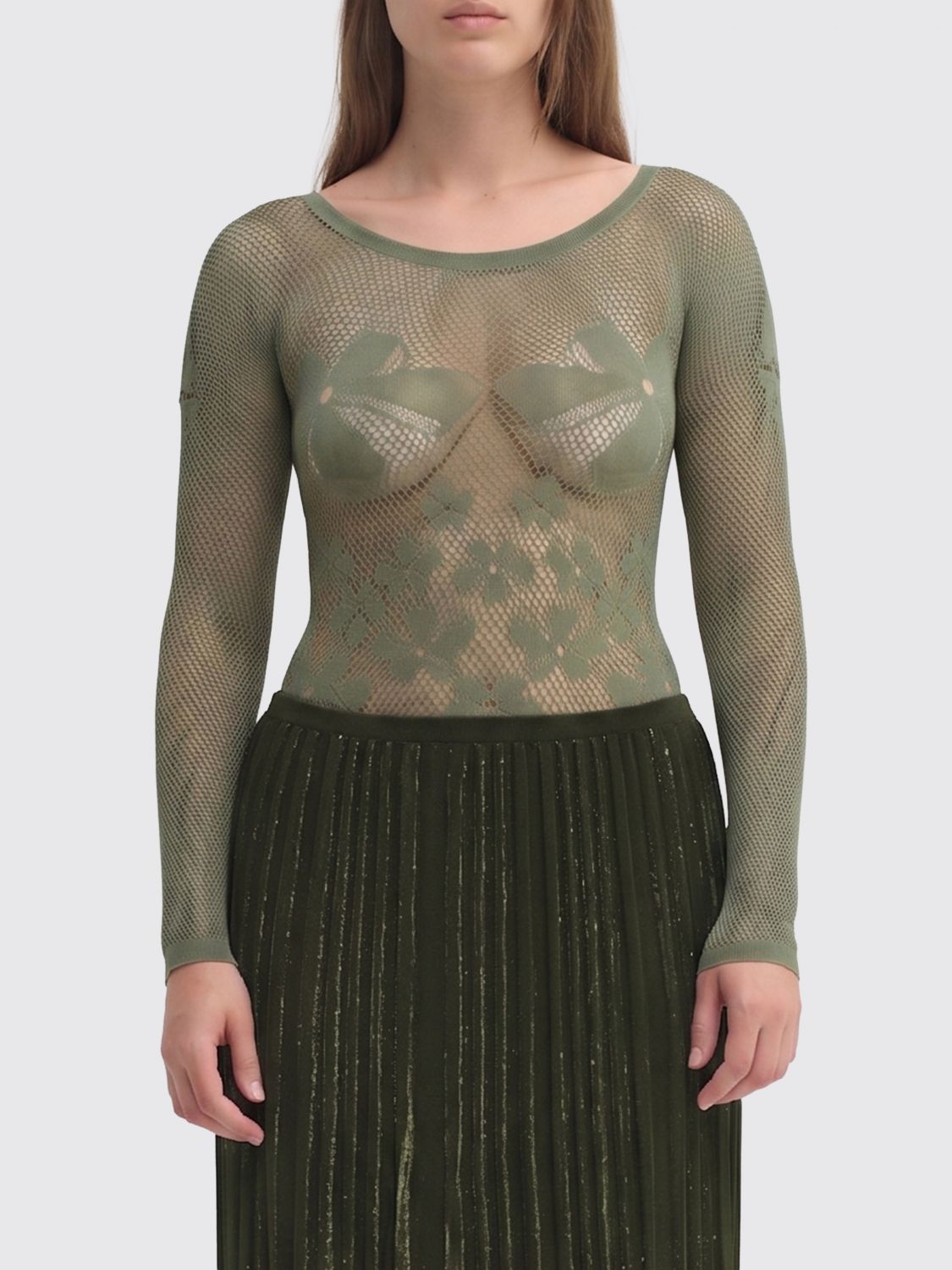 MACCAPANI Sheer Mesh Bodysuit MACCAPANI Sheer Mesh Bodysuit