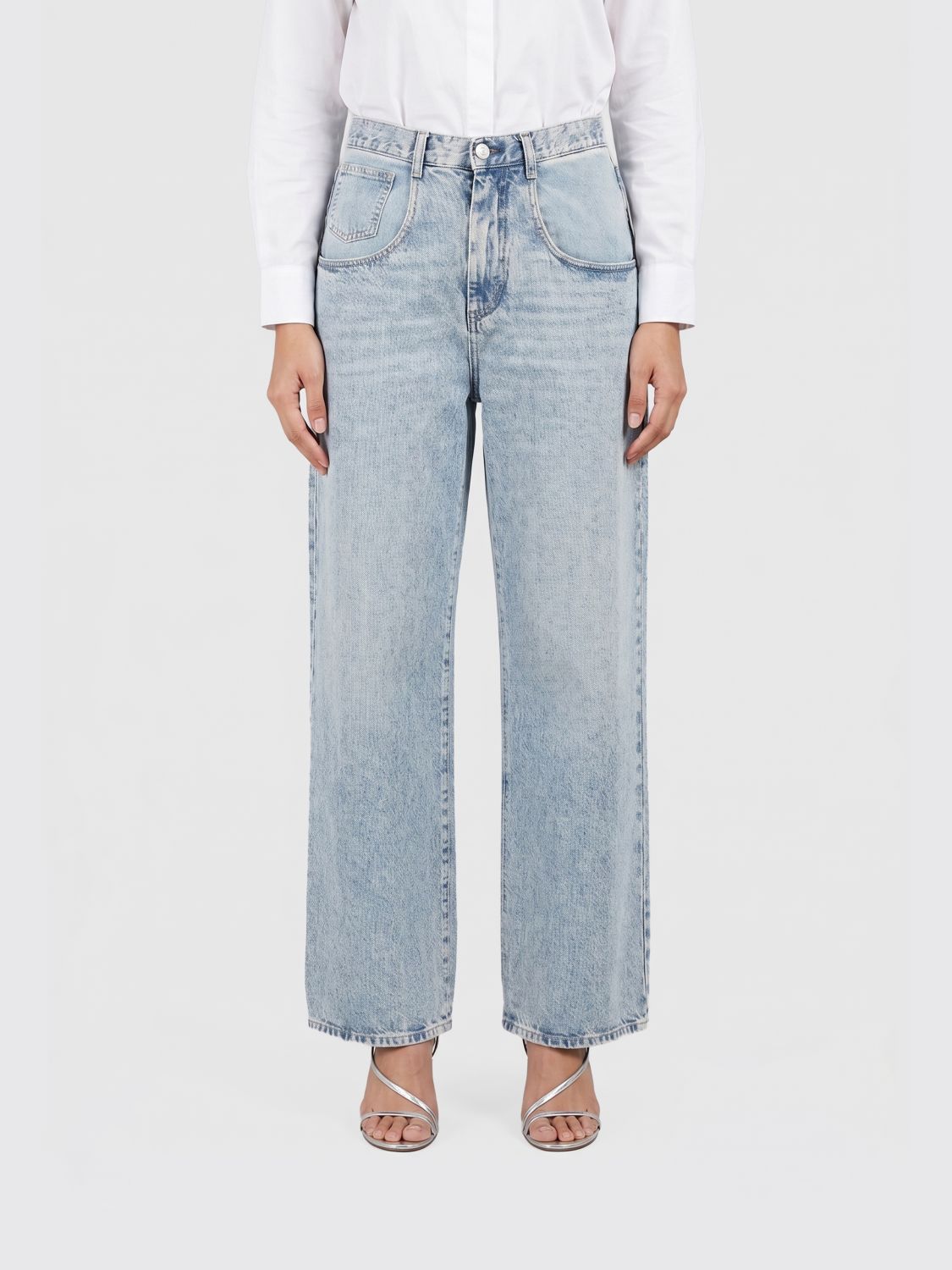 MAISON MARGIELA Jeans Woman color Denim