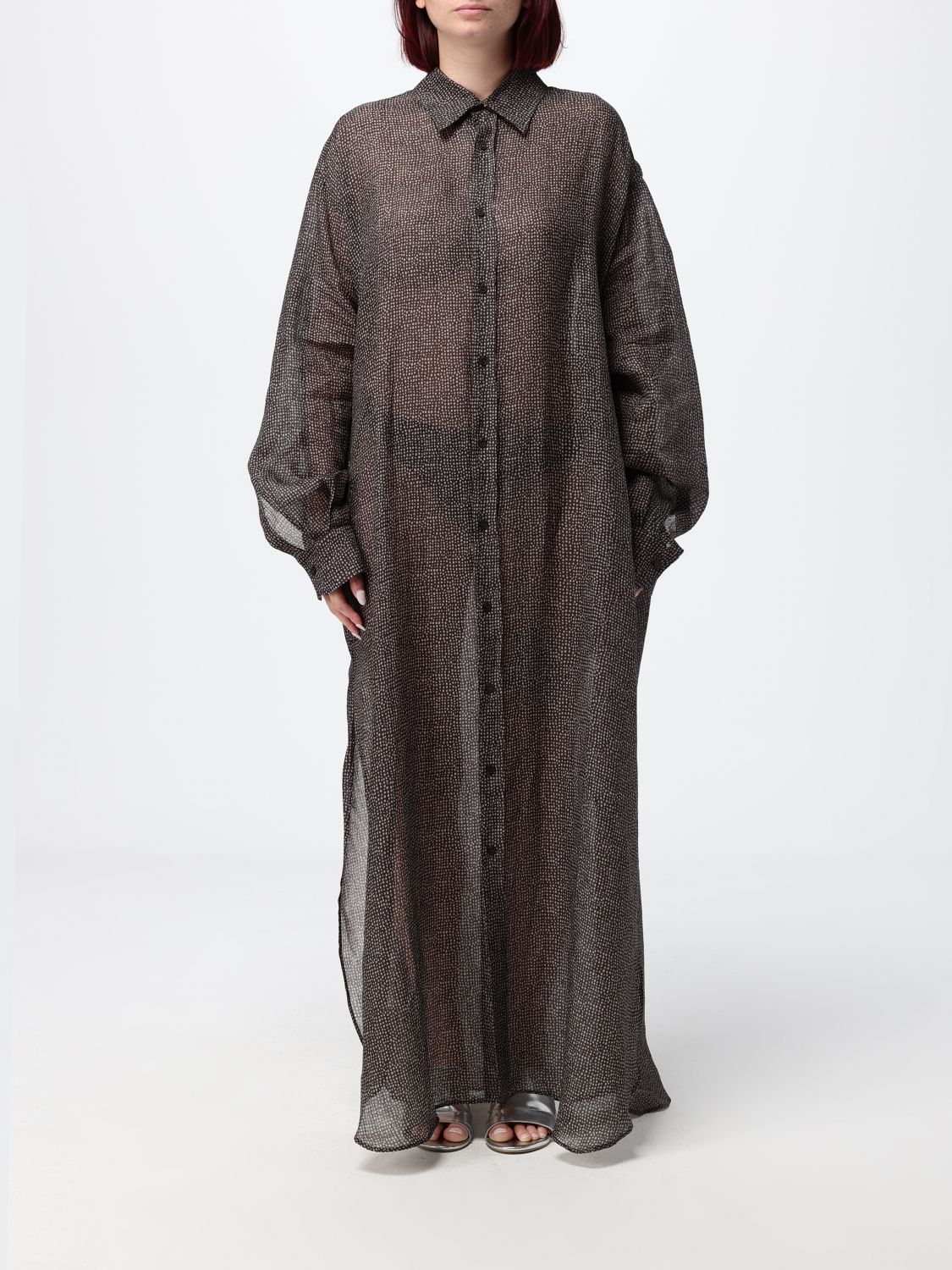 ALYSI Dress Woman color Grey