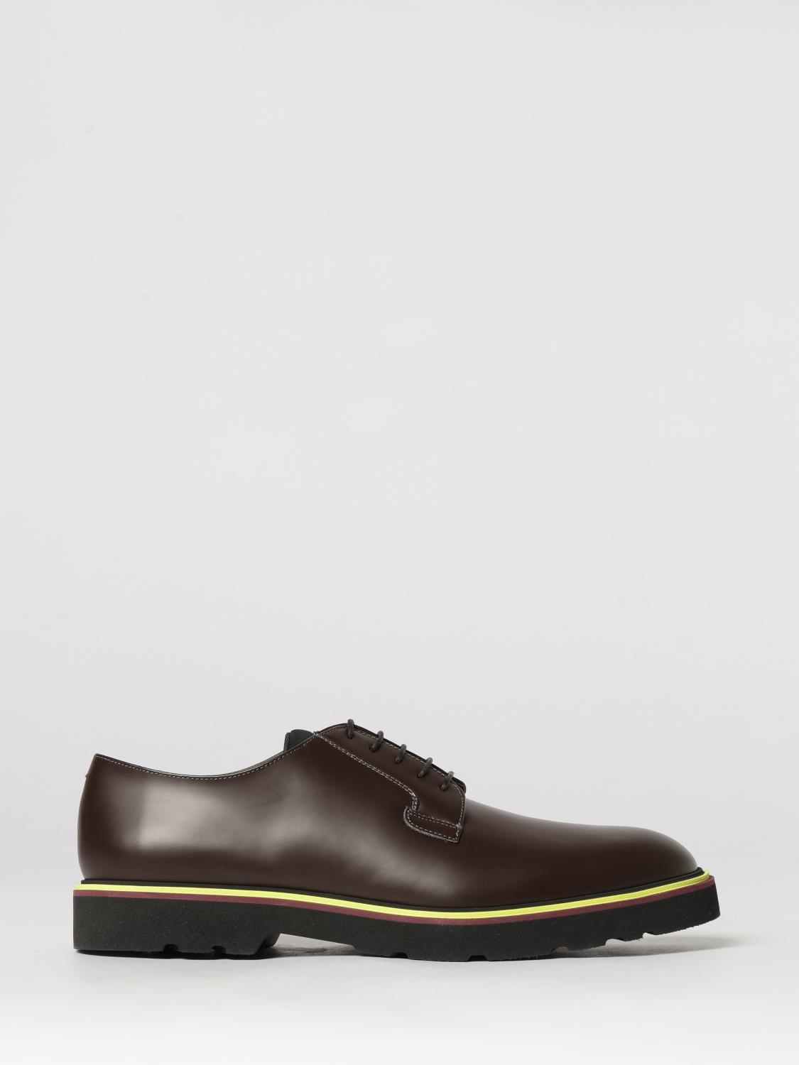 PAUL SMITH Derby aus gebürstetem Leder