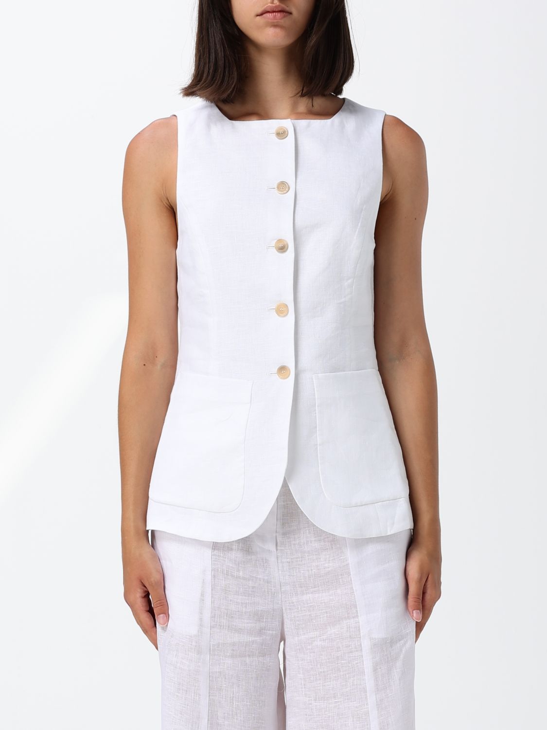 SEMICOUTURE Maglia Donna colore Naturale