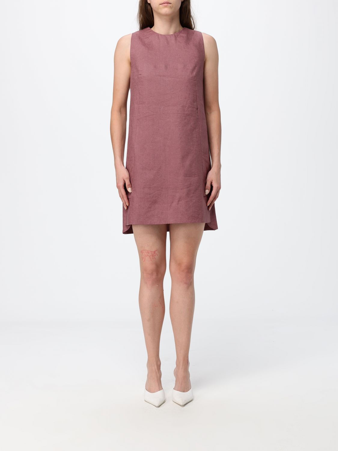 SEMICOUTURE Dress Woman color Burgundy