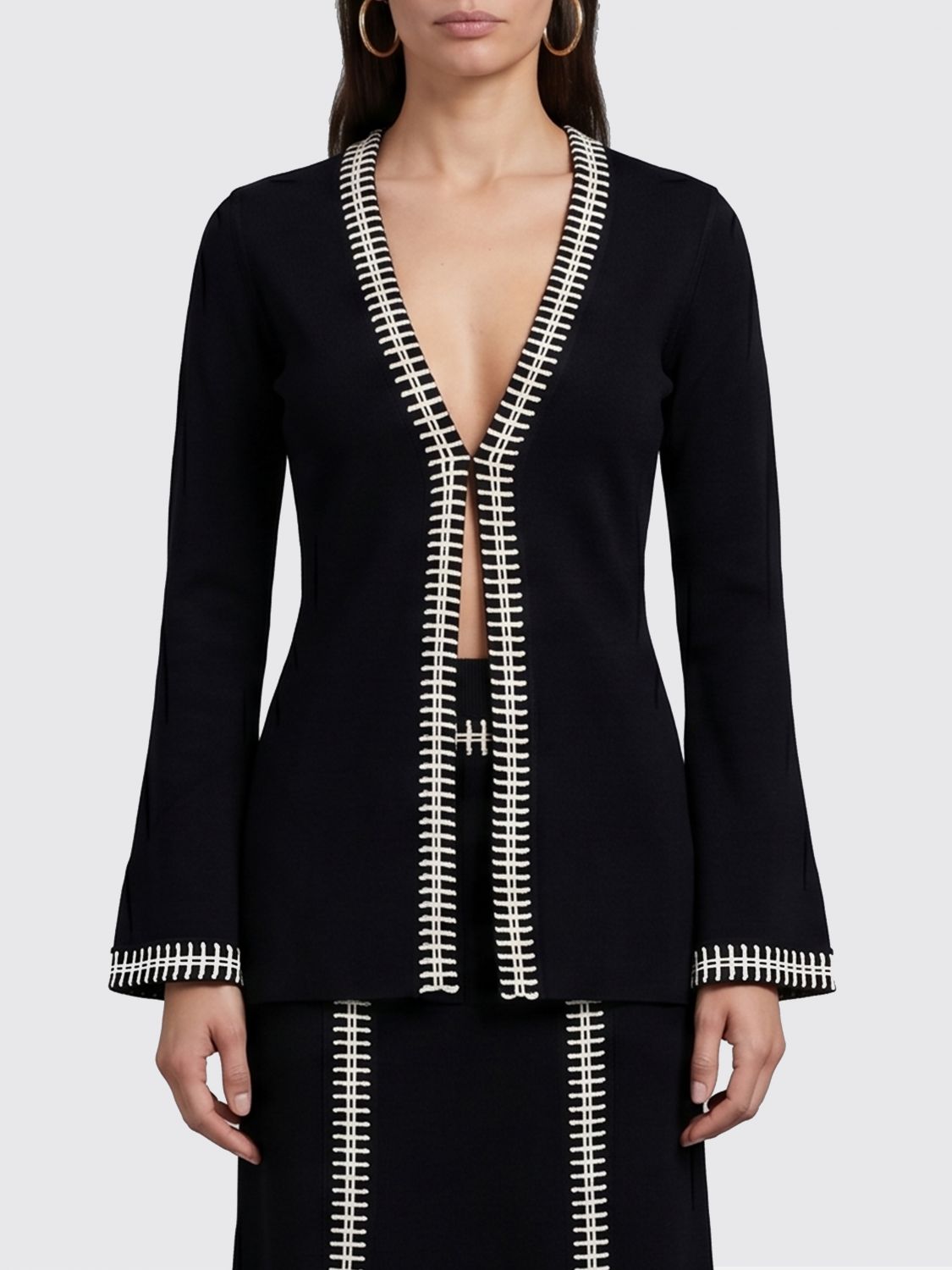 JOHANNA ORTIZ Cardigan Eternal in viscosa