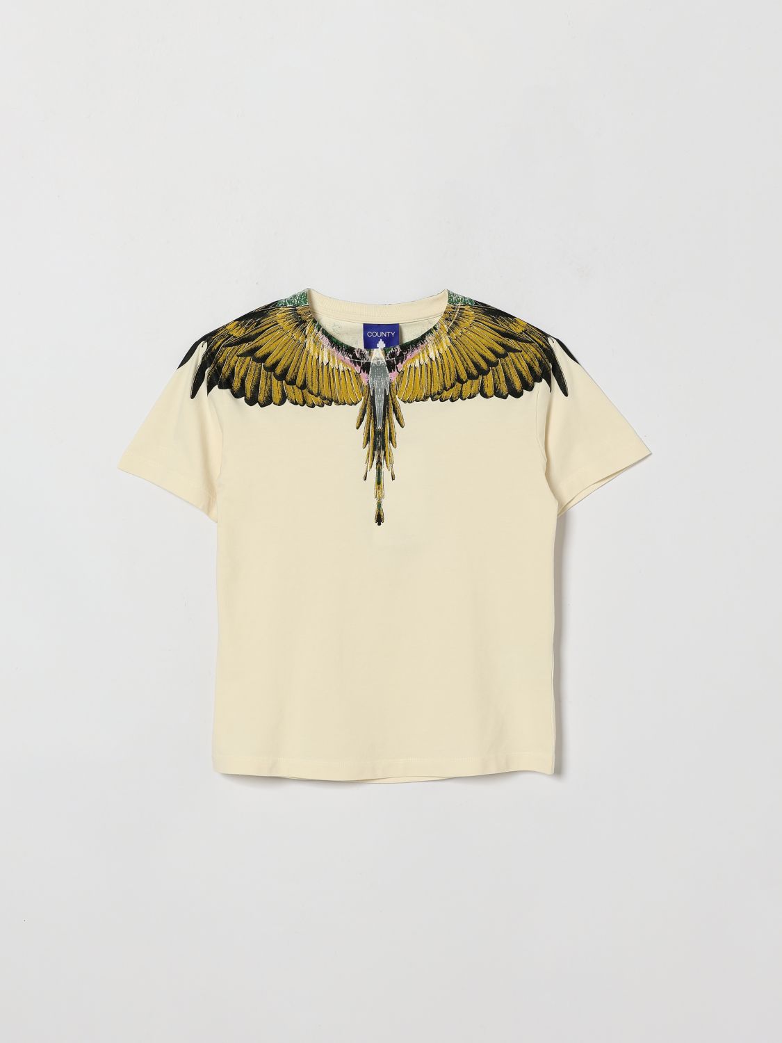 County of Milan T-shirt in cotone con stampa Icon Wings