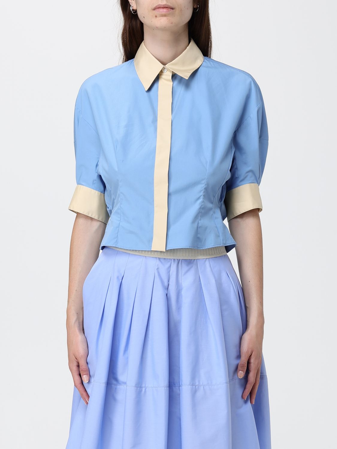 MARNI Shirt Woman color Gnawed Blue