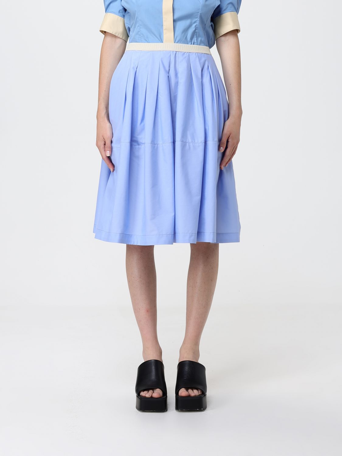 MARNI Skirt Woman color Gnawed Blue