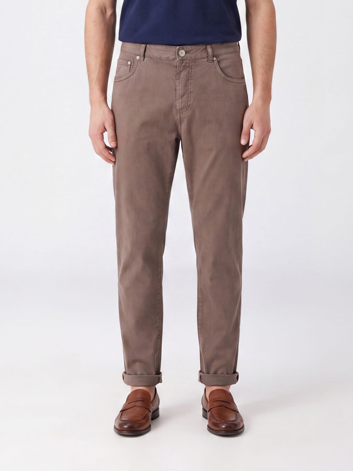 BRUNELLO CUCINELLI Jeans Men color Brown