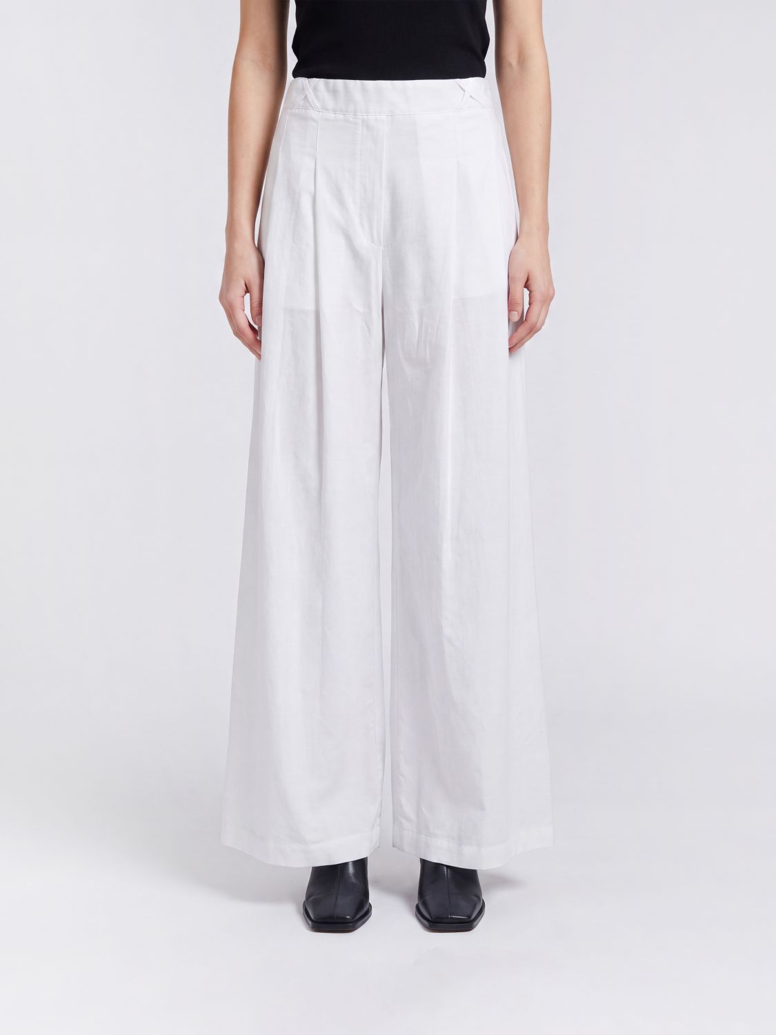 SEMICOUTURE Pants Woman color White