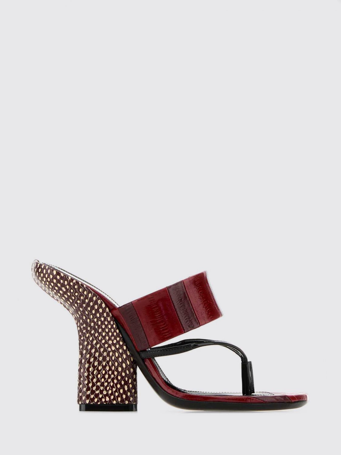DRIES VAN NOTEN High Heel Shoes Woman color Red