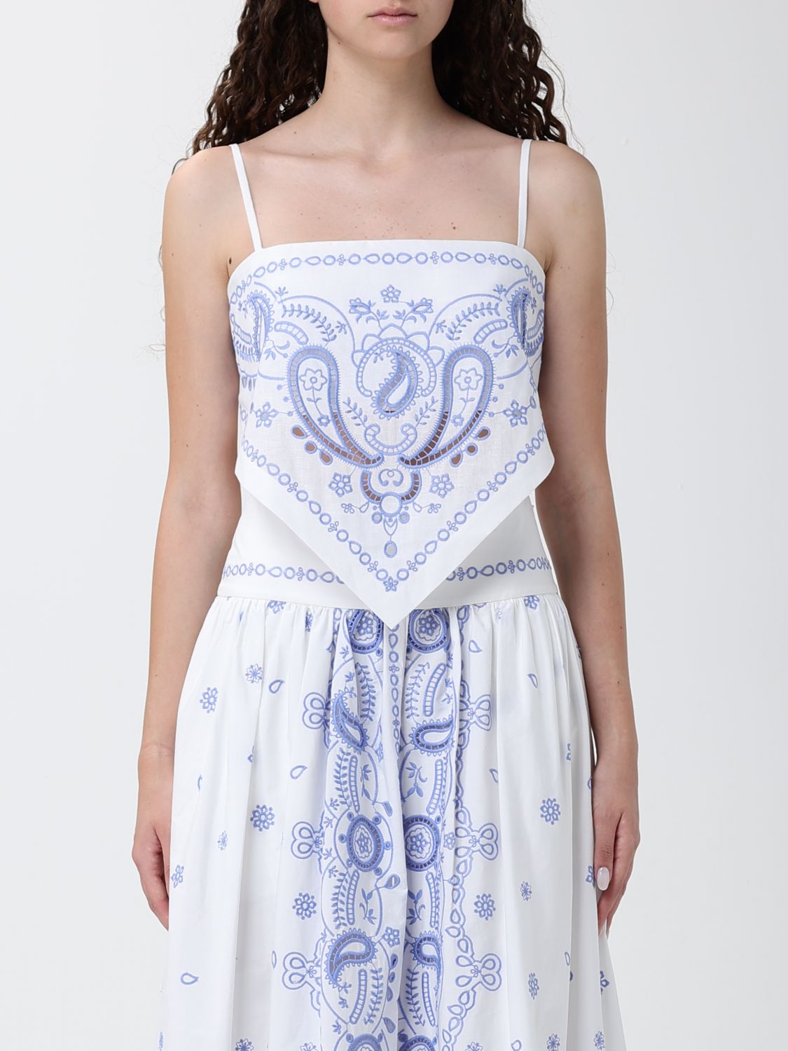 SELF-PORTRAIT Top Donna colore Bianco