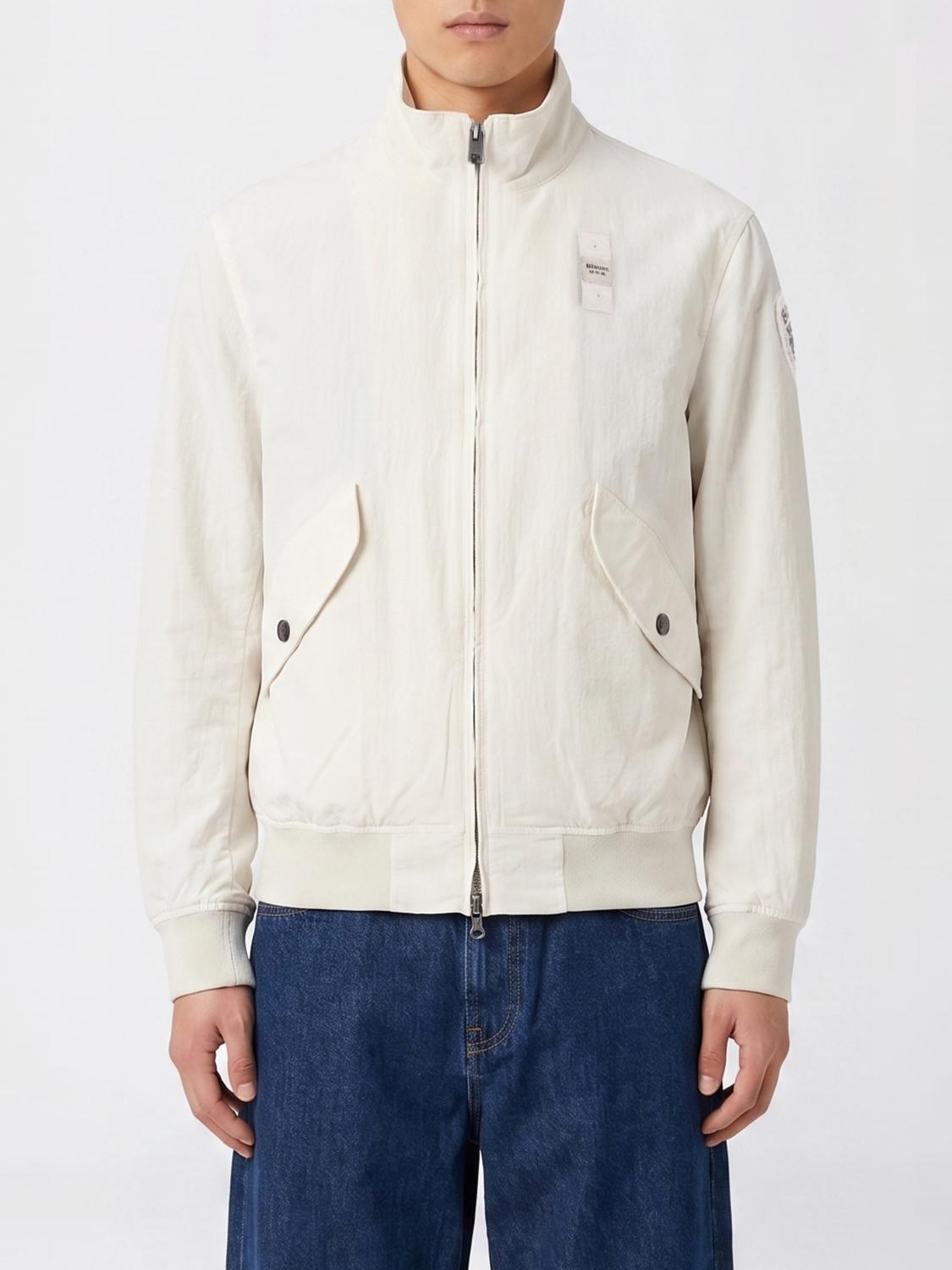 Blauer Cotton Bomber Jacket with Zip