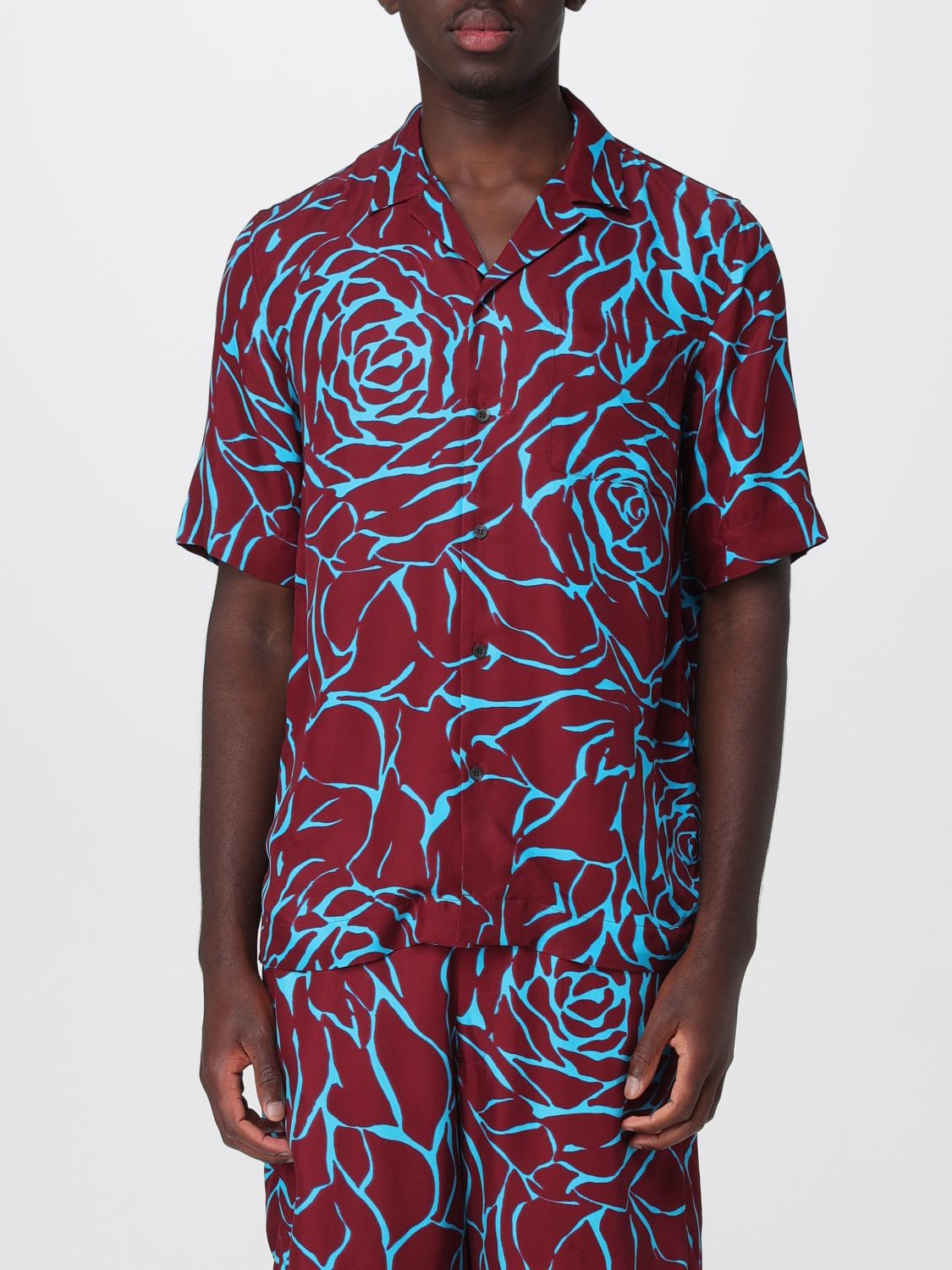 DRIES VAN NOTEN Camicia Uomo colore Bordeaux
