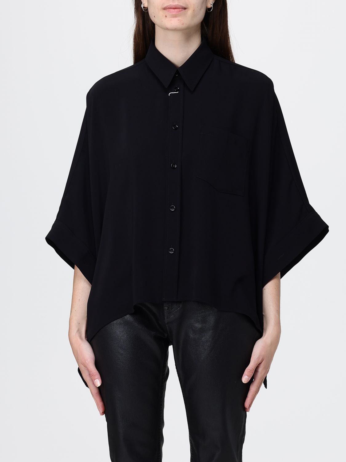 MM6 MAISON MARGIELA Shirt Woman color Black