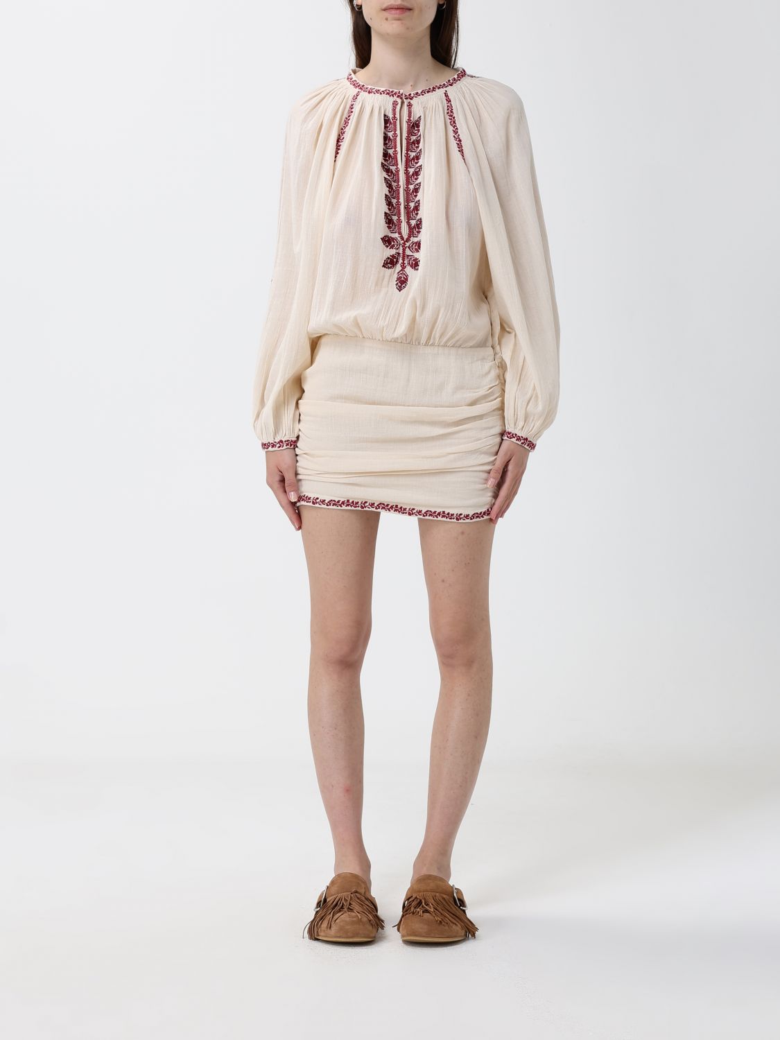 ISABEL MARANT ETOILE Dress Woman color Ivory