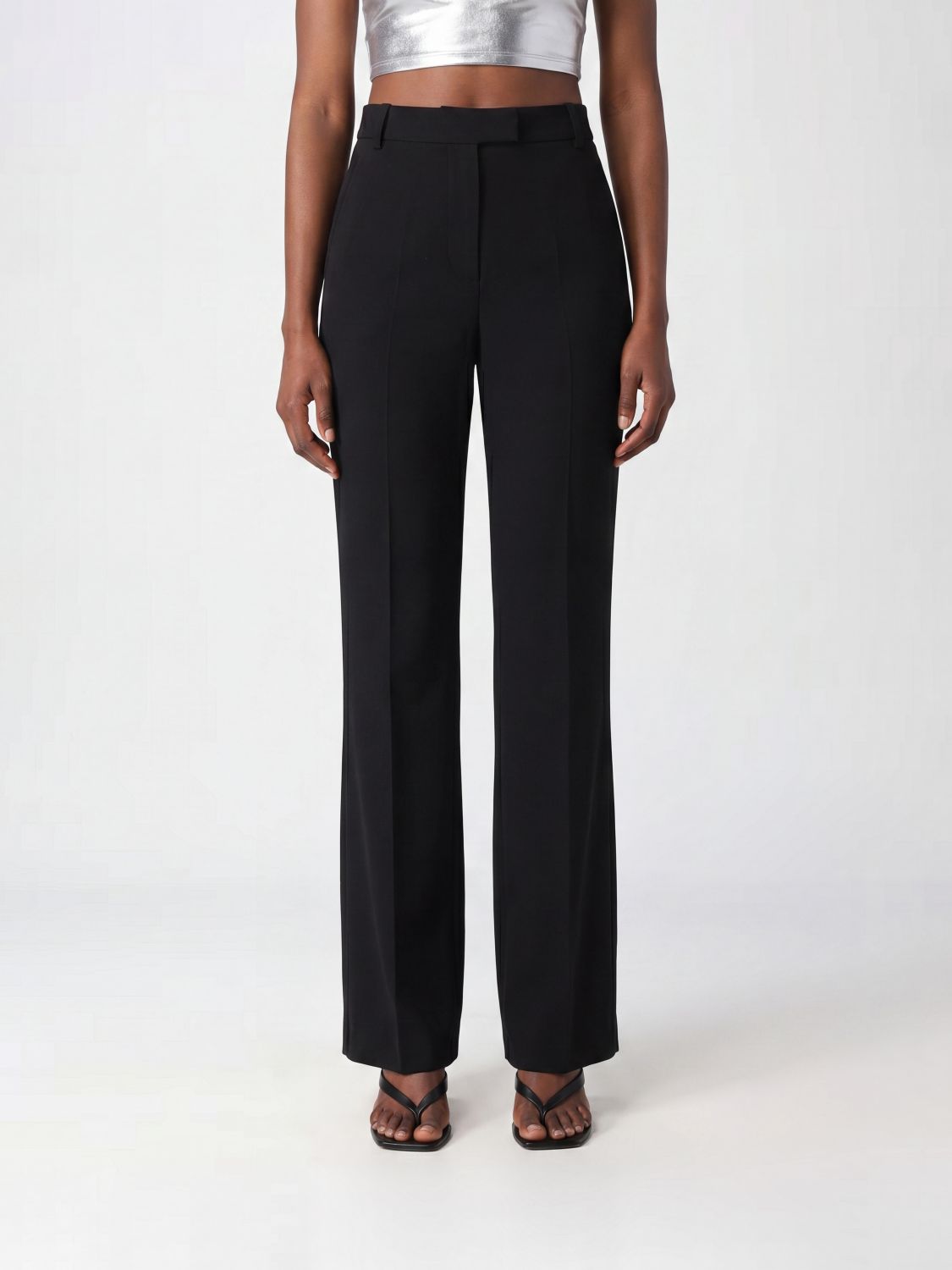 THE ATTICO Pantaloni sartoriali in lana vergine