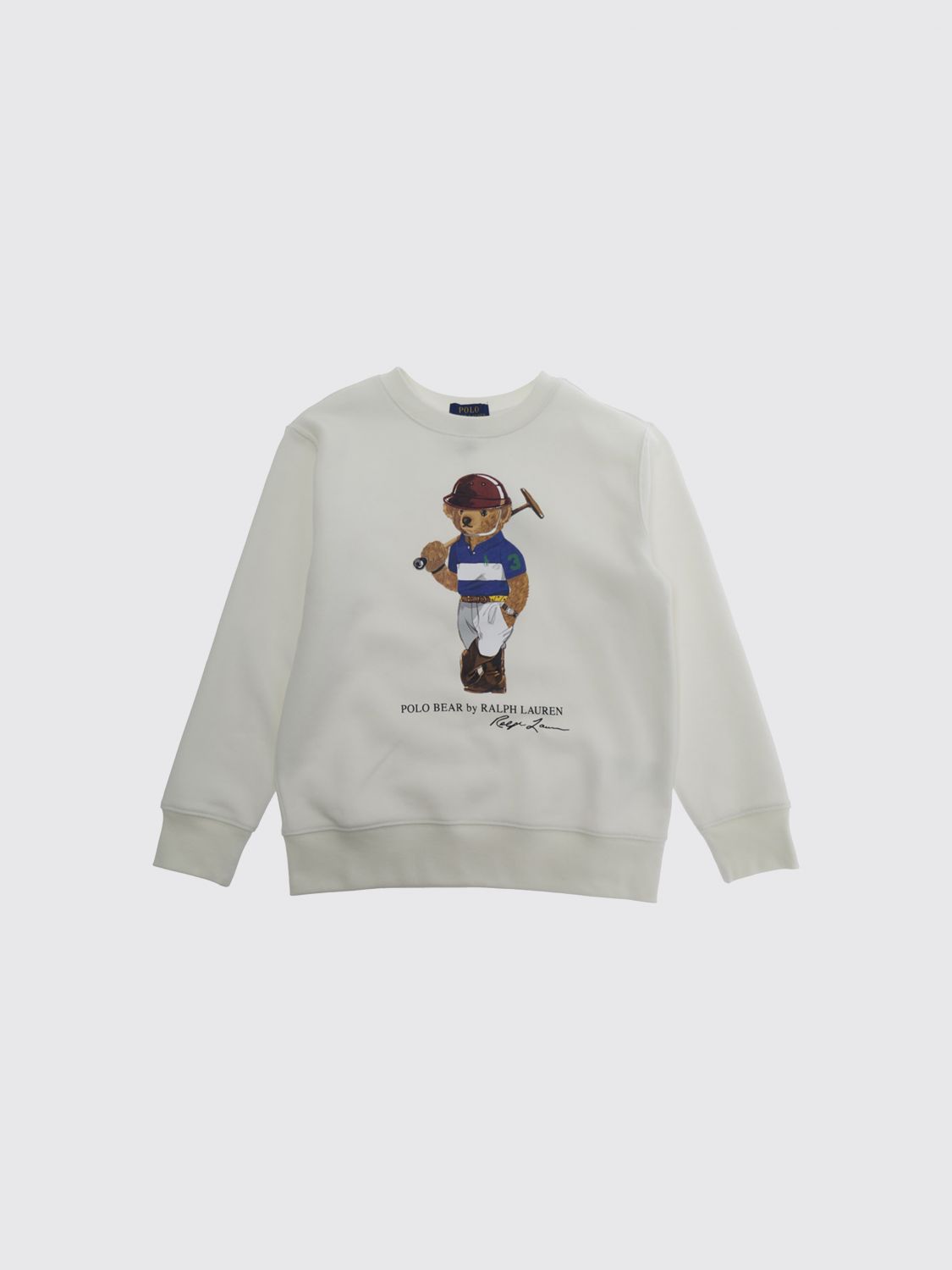POLO RALPH LAUREN Sweater Kids color White