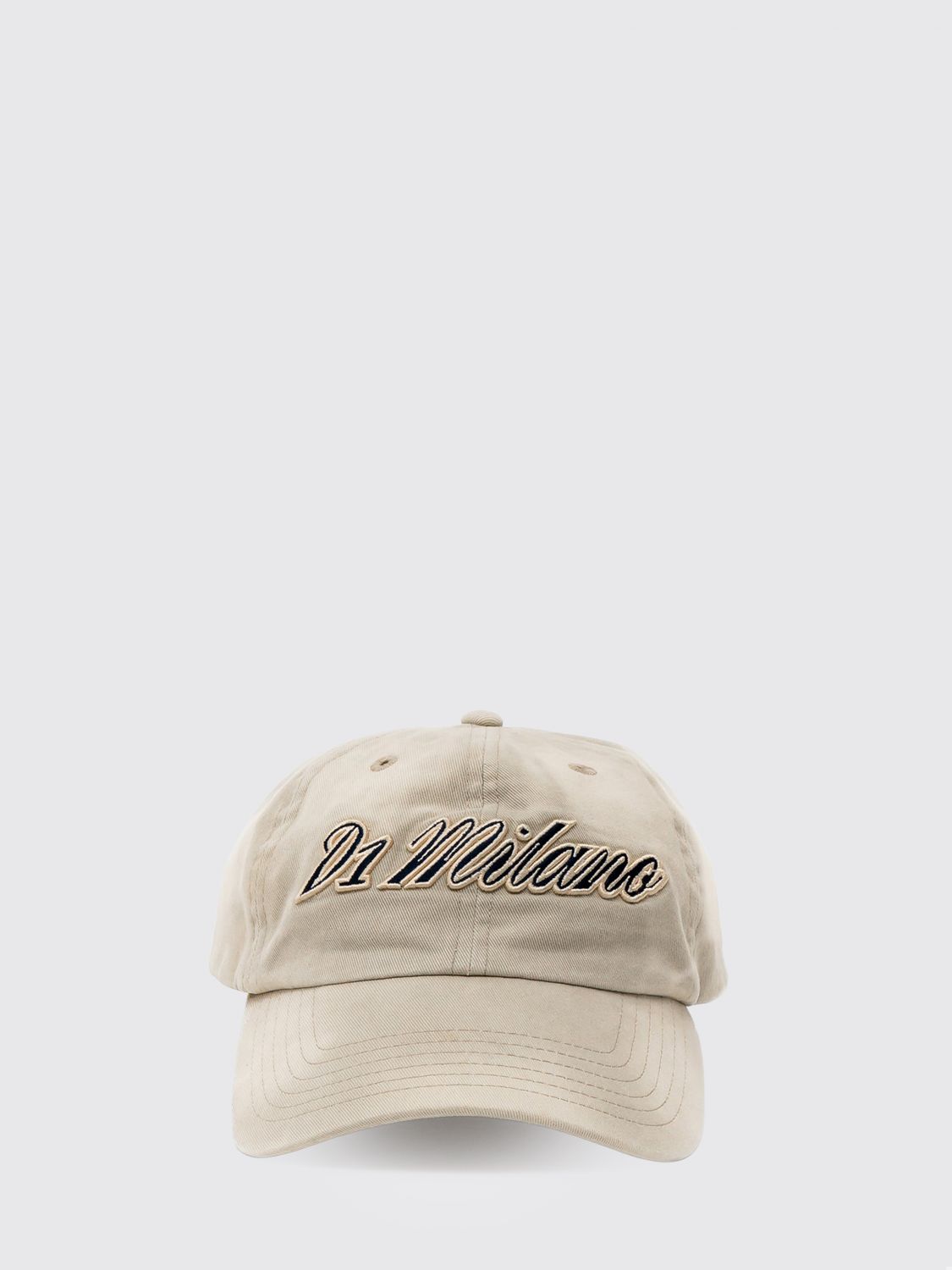 D1 MILANO Cappello da baseball in cotone con logo