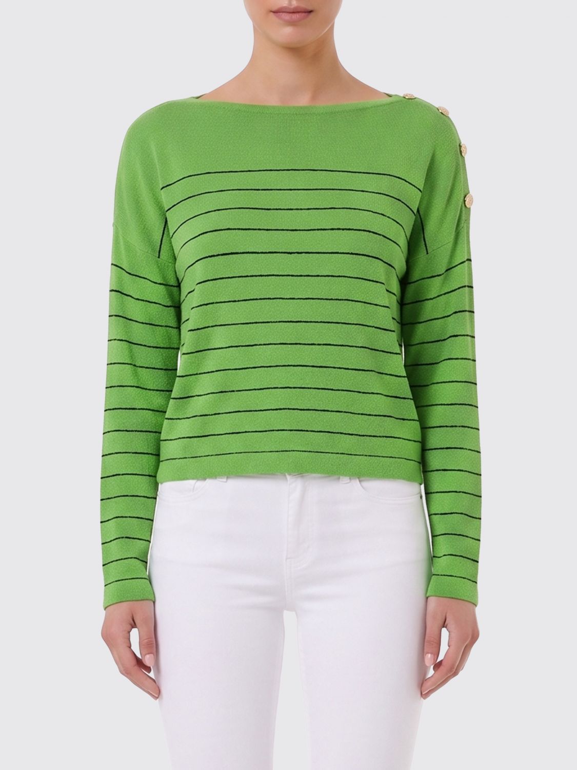 ELISABETTA FRANCHI Felpa Donna colore Nero