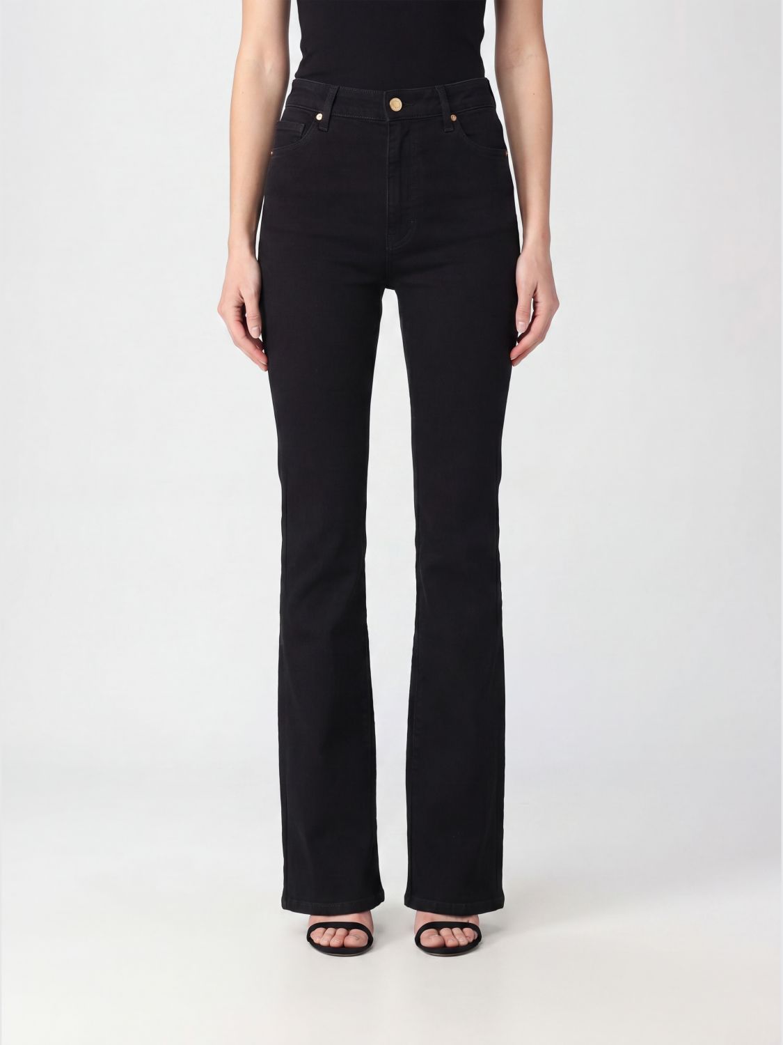 KHAITE Jeans Woman color Grey