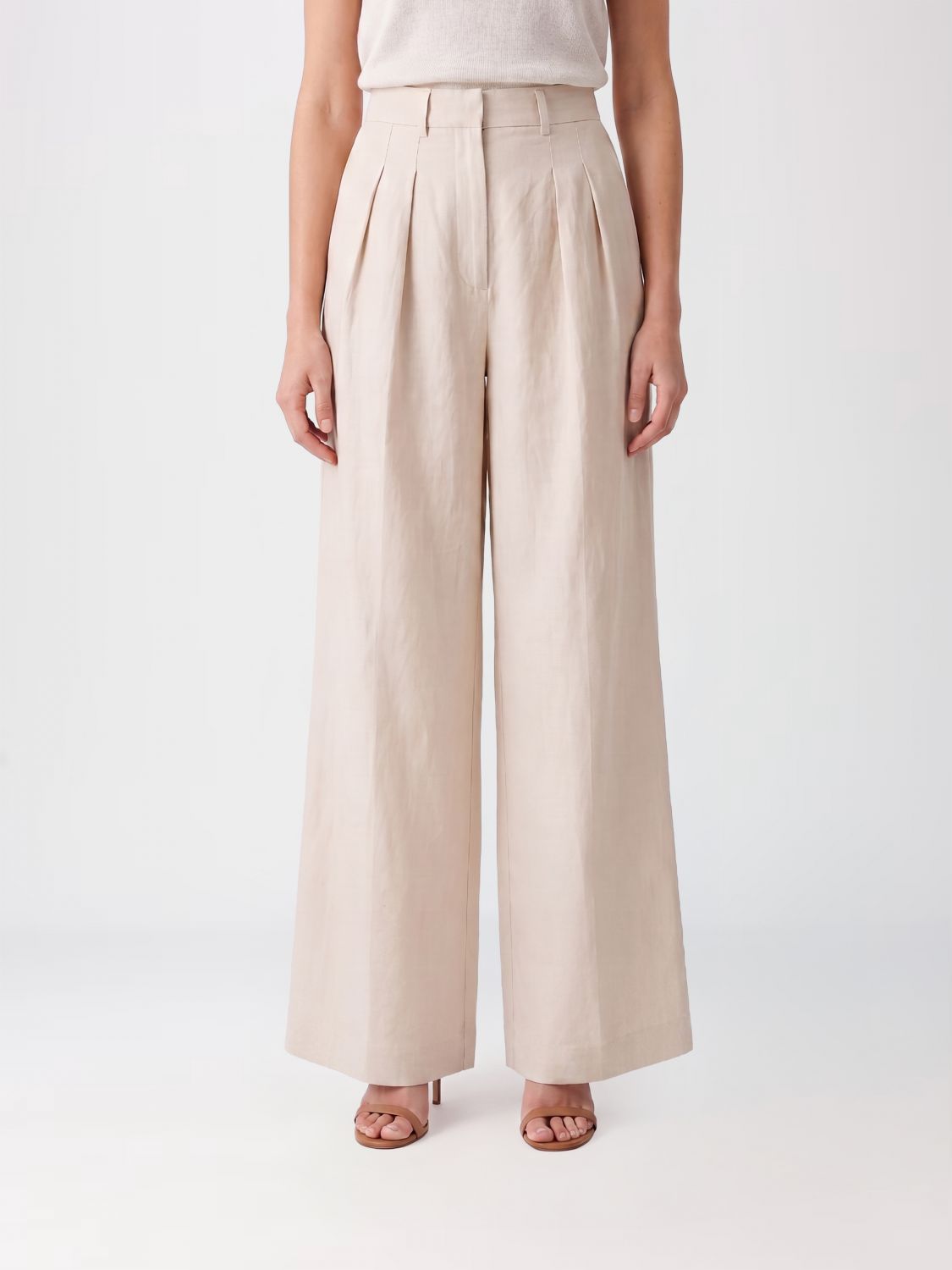 PT TORINO Pants Woman color Natural