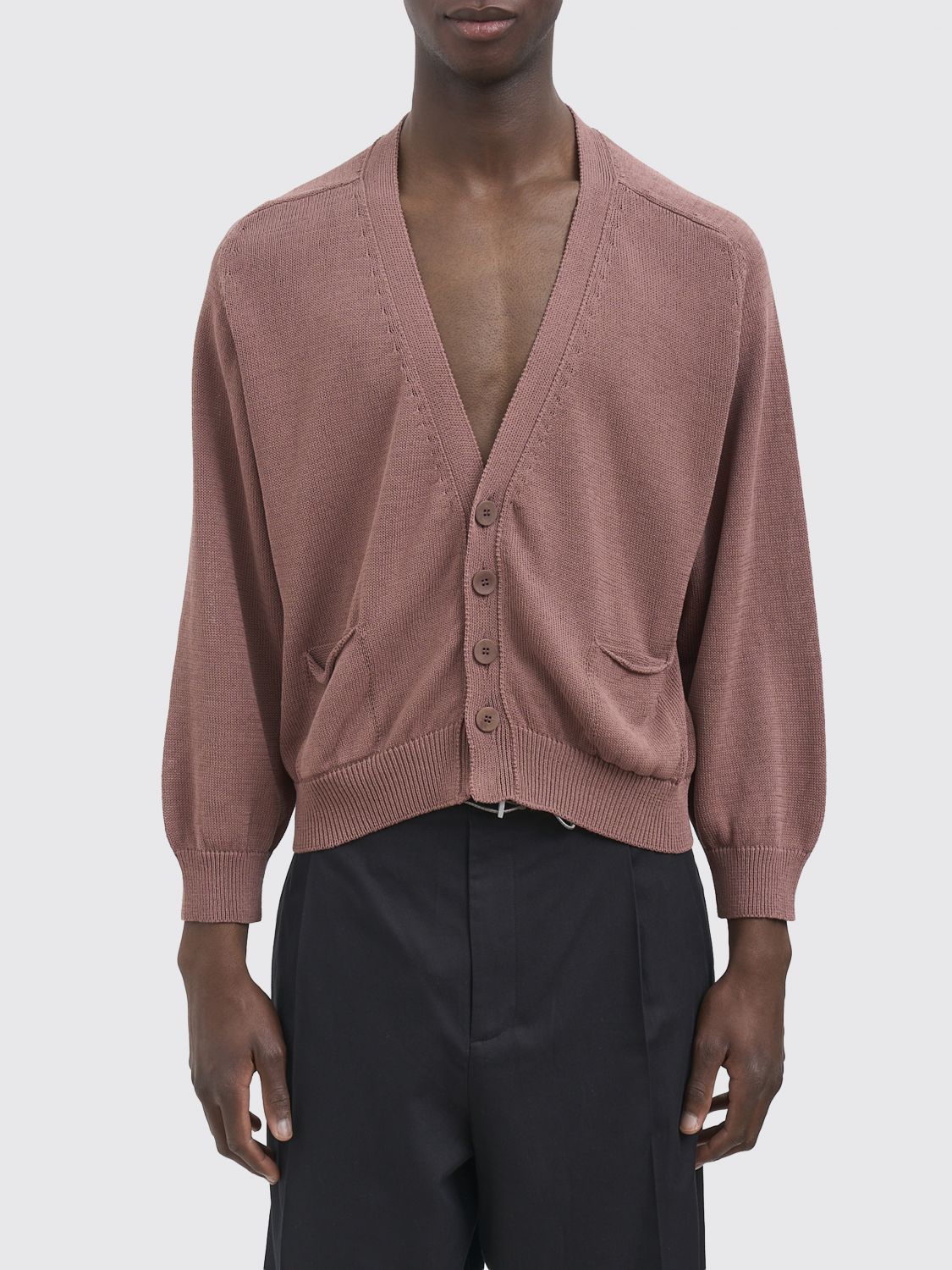MAGLIANO Cardigan in cotone con logo