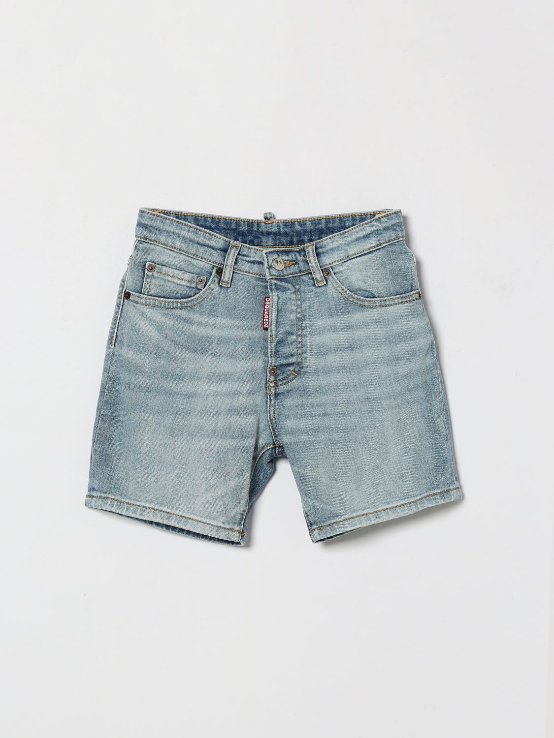 DSQUARED2 Shorts Kids color Denim