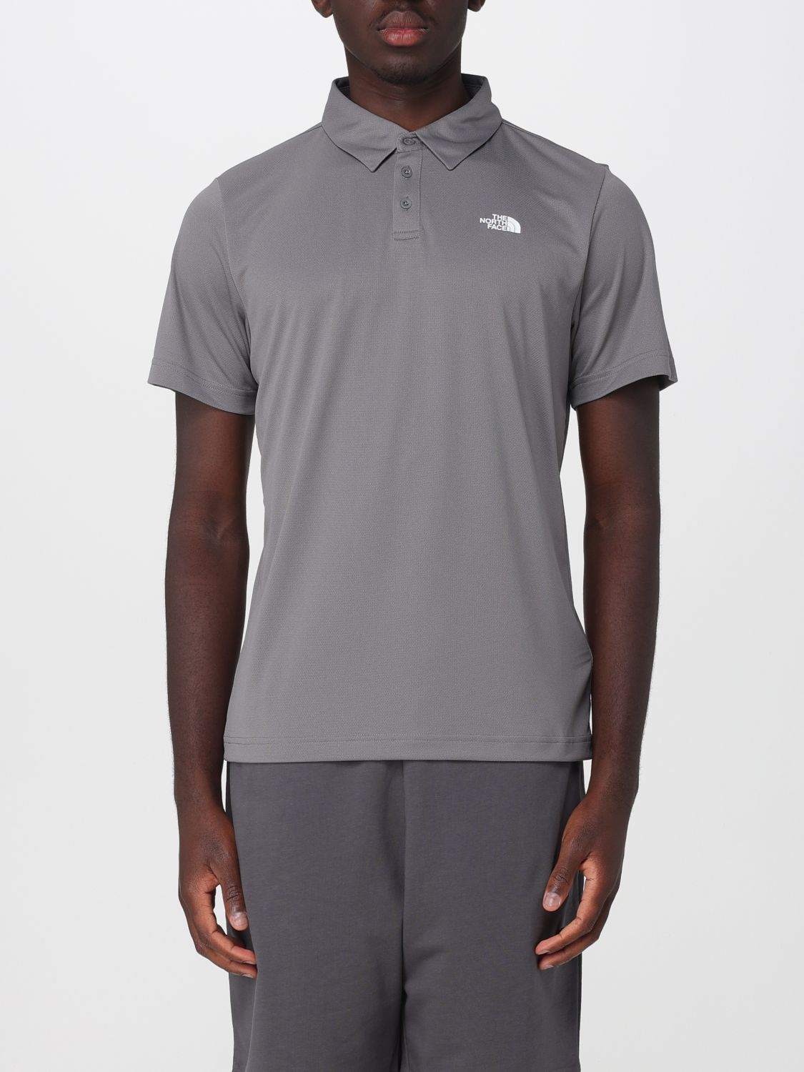 THE NORTH FACE Polo Shirt Men color Grey