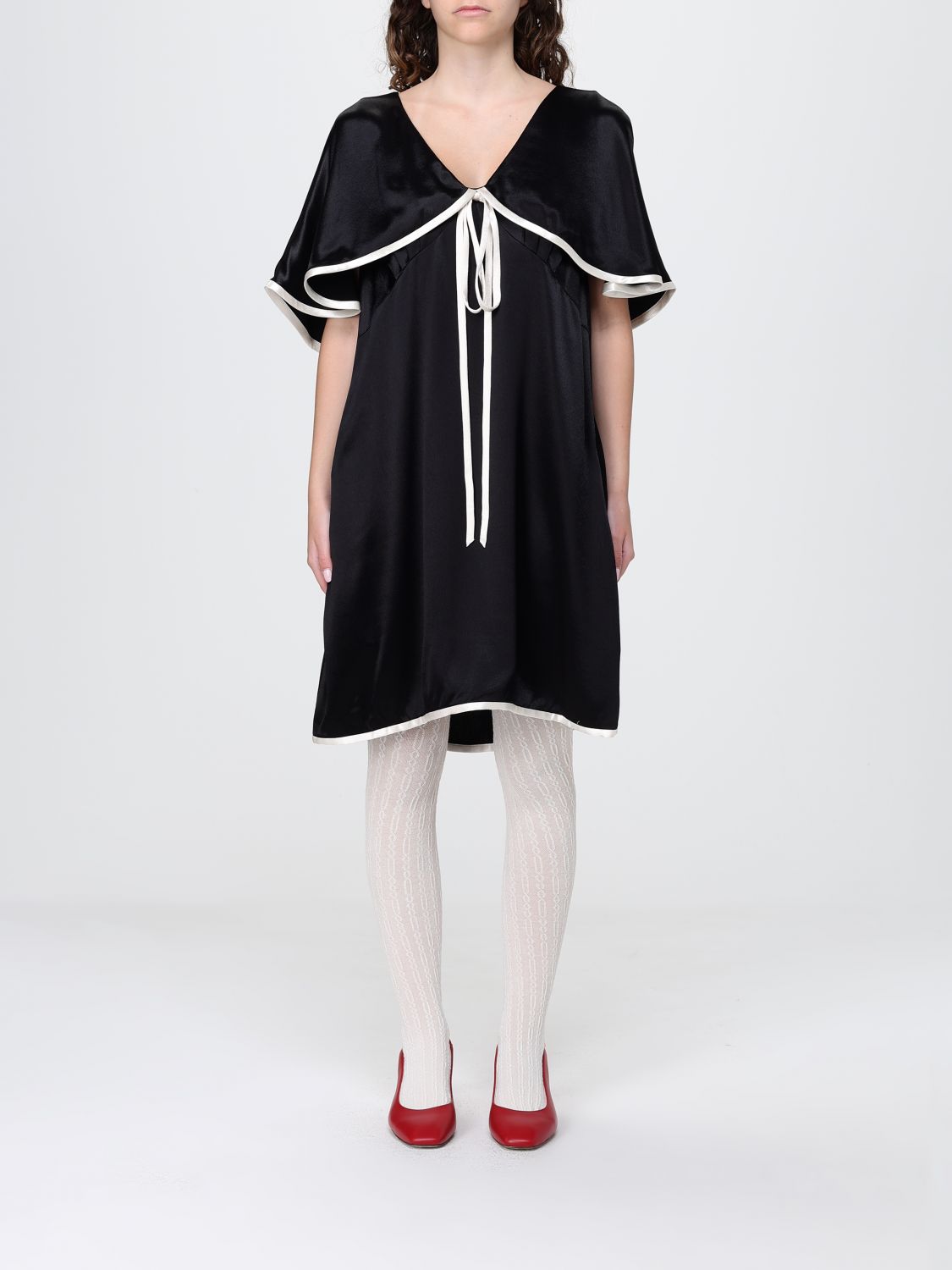 MARC JACOBS Rayon Blend Mini Dress　MARC JACOBS レーヨンブレンド ミニドレス MARC